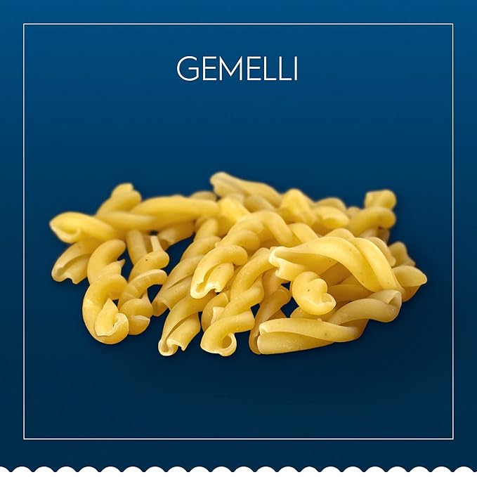 Barilla Gemelli Pasta 16 oz. Box (Pack of 16) - Non-GMO Made with Durum Wheat Semolina - Kosher Certified