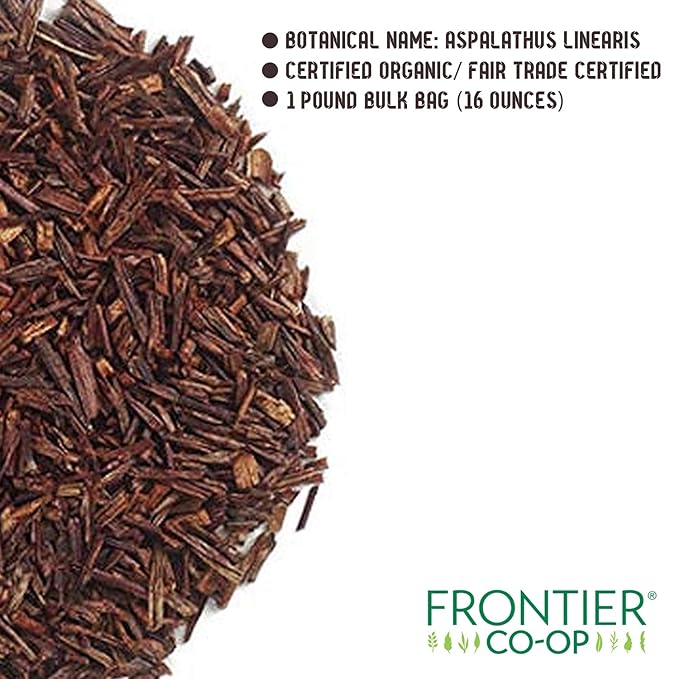 FRONTIER HERB TEA LSE ROOIBOS ORG 16 OZ