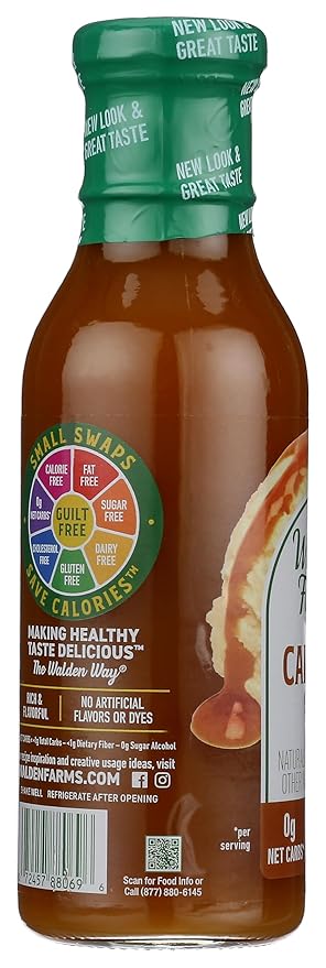 Walden Farms Caramel Syrup 12 Fluid Ounce - 6 per case.