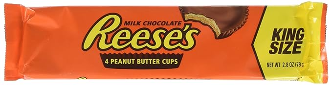 Reese's Peanut Butter Cup King Size 2.8 oz 24/Box