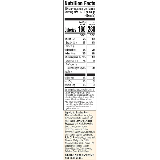 Betty Crocker Super Moist Chocolate Fudge Cake Mix 15.25 oz. (Pack of 12)