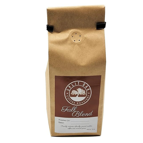 3 PACK Fall Blend Coffee hand roasted beans complex and spicy with notes of nutmeg cinnamon and pumpkin spice by SPLIT OAK COFFEE ROASTERS Medium Roast Coffee