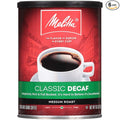 Melitta Classic Decaf Coffee Medium Roast Extra Fine Grind 10.5 Ounce Can (Pack of 6) 63 Ounces Total