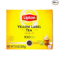 Lipton Yellow Label Finest Blend | Lipton Tea Bags | Black Tea | 200 Grams (Pack of 1)