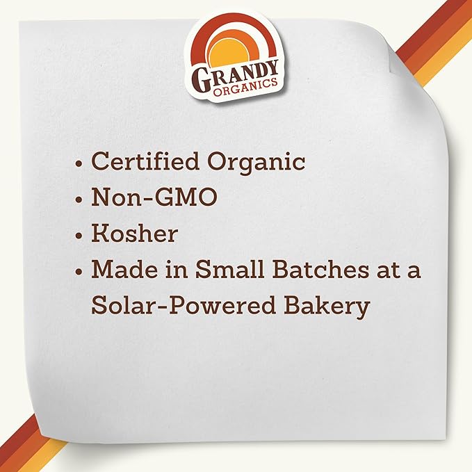 Grandy Organics 10lb Bulk Bag Organic Granola - Classic Granola with Organic Oats Pumpkin Seeds Walnuts &amp Cashews - Low Sugar Dairy Free High Protein Non-GMO &amp Kosher