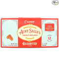 Aunt Sally's Creamy Assorted Pralines- 12 count box- New Orleans Most Famous Praline- Handmade Pecan Candy