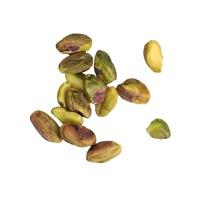 Pistachios Shelled Raw Unsalted 1 Pound Bag No Shell Pistachio Nuts 16 Ounce Bulk Bag