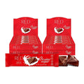 RED Delight®™ Milk Chocolate 12 Count Box of Grab N Go Travel Size Bars (0.92 Ounces Each) (4 Boxes - Total of 48 Bars)