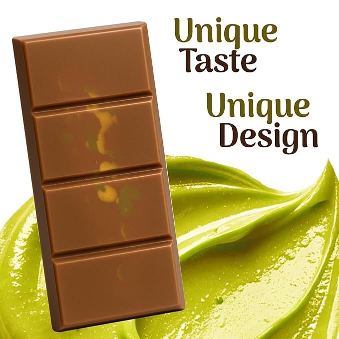 Dubai Chocolate Bar Variety Pack – Pistachio Kunafa Lotus Oreo Angel Hair &amp Strawberry Cheesecake Chocolate Gift Box | Assorted Gourmet Middle Eastern Chocolates (Full Size 3 Pcs Set)