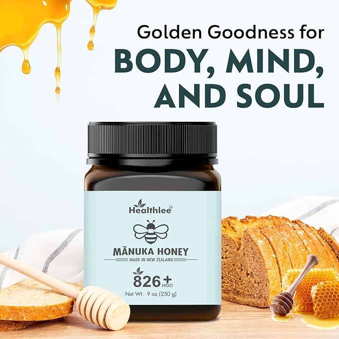 Manuka honey 826+ MGO | New Zealand Honey | Monofloral health honey (250g/8.8 oz)