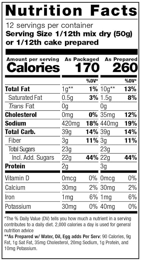 Pamela's Chocolate Cake Mix 21 OZ (Pack of 12)12
