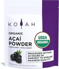 KOYAH - Organic Acai Powder (150g - 50 Servings): Brazil Grown Freeze-Dried 100% Pure No Citric Acid Added Great in Smoothies and Bowls