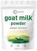 Micro Ingredients Goat Milk Powder 2 Lb | Grass-Fed Australian Source | Pure Easily Digested Formula | High in Protein Calcium &amp Probiotics | Non-GMO Gluten-Free Pet Friendly