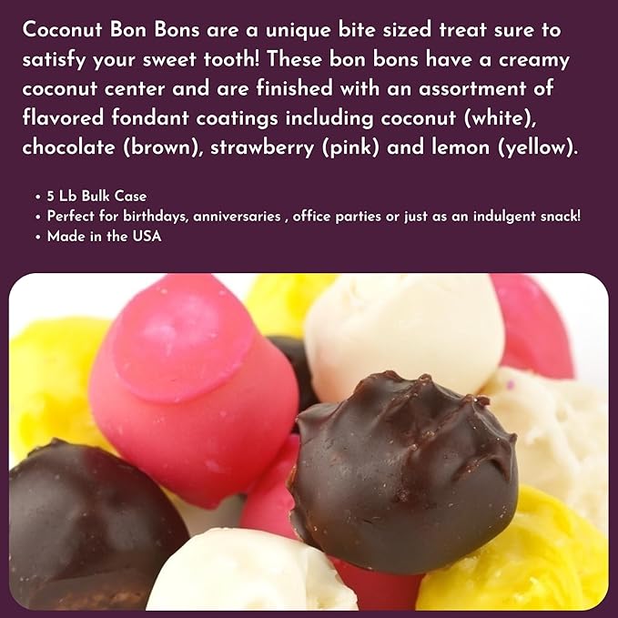 Coconut Bon Bons - 5 Lb