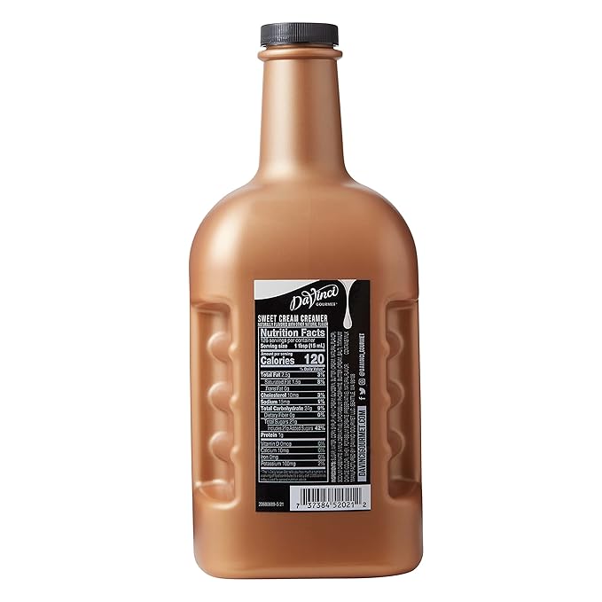 DaVinci Gourmet Sweet Cream Coffee Creamer 64 Fluid Ounce (Pack of 2)