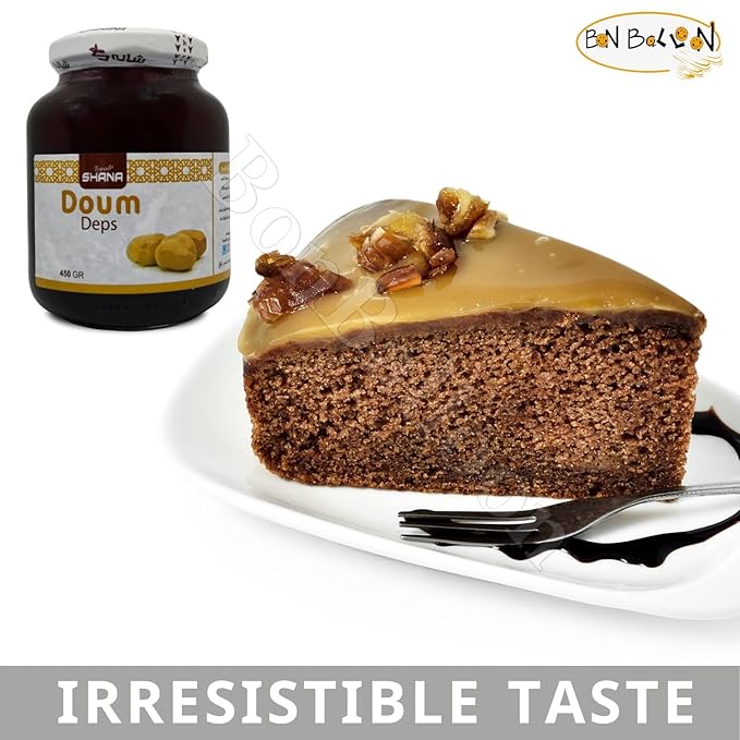 bonballoon Shana Honey Doum Molasses Egyptian Halal Pure Natural Black Strap Blackstrap Syrup Doum Deps Sugar Premium Egypt Arab Non Gmo Kosher (1 Pack = 15.87 oz / 450 gm) شانه عسل دبس الدوم حلال
