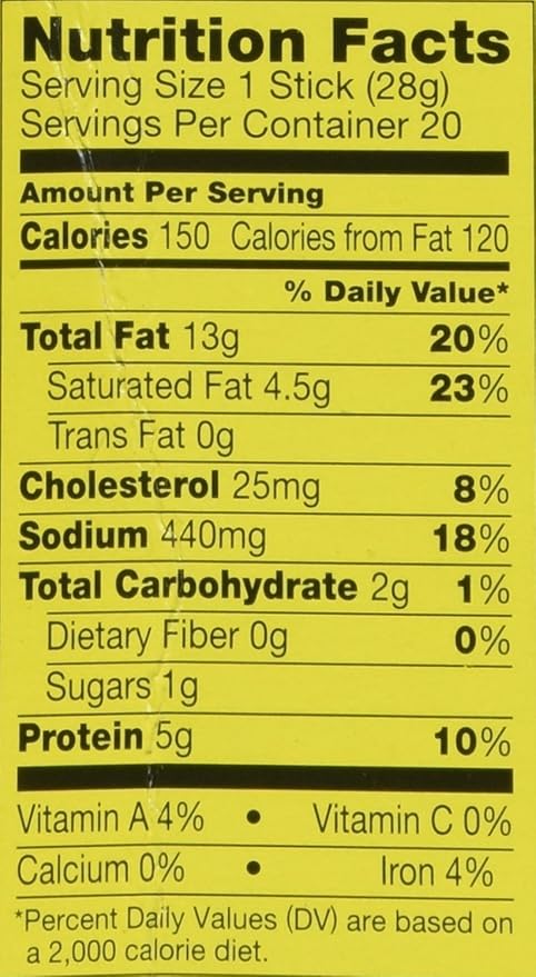 Jack Link's WILD Snack Sticks Hot Spicy - Protein Snack Sticks with 5g of Protein per Serving Keto Friendly Individually Wrapped - 1.0 Oz. (Pack of 20)