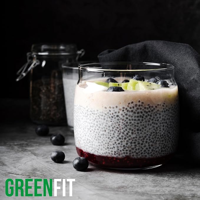 Greenfit Organic Premium Bulk Chia Seeds (10Lbs Bag) | A+ Grade Chia | Nutrient-Packed Superfood | Non-GMO | Gluten-Free Chia Seeds Bulk | Vegan