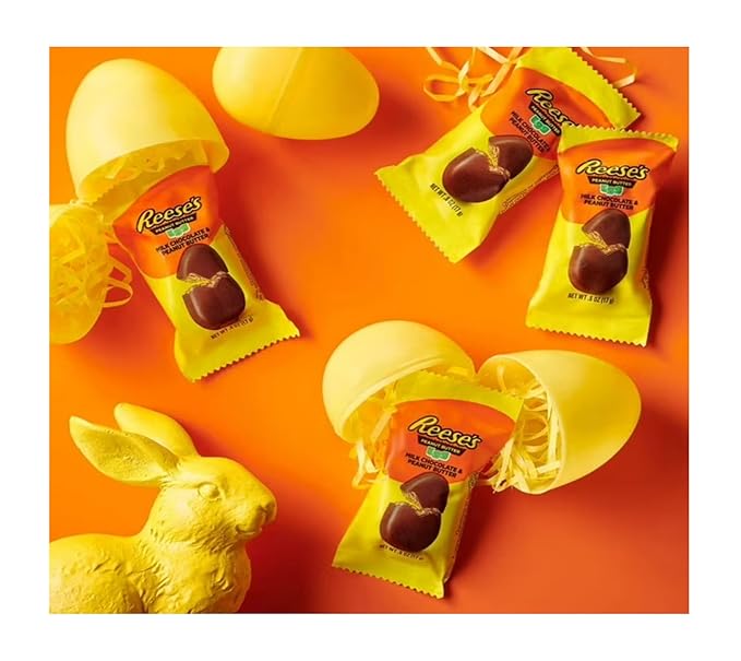 Reese's Peanut Butter Eggs Bulk Pack - 2 Pounds of Eggs - Delicious Classic Flavor in a Fun Shape - Perfect for Easter Baskets or Eggs Hunts - Great to Share with Friends and Family