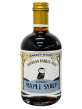 Bourbon Maple Syrup - Authentic &amp Real Vermont Maple Syrup - Maple Syrup Aged in Premium Bourbon Barrels - Barred Woods Maple