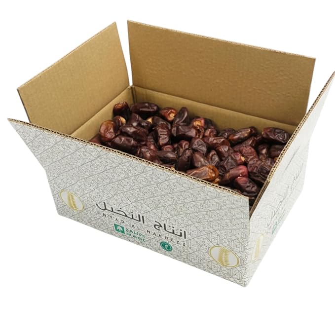Extra Dry Khudri Dates 5lb Box Naturally Sweet Saudi Whole Dates Firm Texture