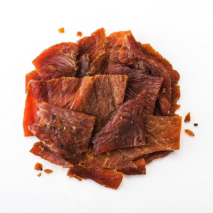 Perky Jerky Tasty Teriyaki Turkey Jerky 1oz (Pack of 12) - Low Sodium - 10g Protein per Serving - Low Fat - 100% U.S. Sourced - Tender Texture