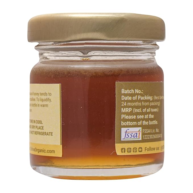 Shiva Organic High Altitude Dew Honey 50g Himalayan Pure Honey with Purest Form