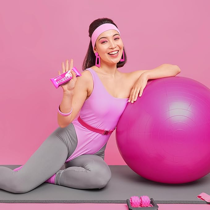 No Sugar Keto Bar Snack - Low Carb No Sugar Keto Snack Food with Keto Friendly Macros (12 x 1.41oz Bars Birthday Cake)