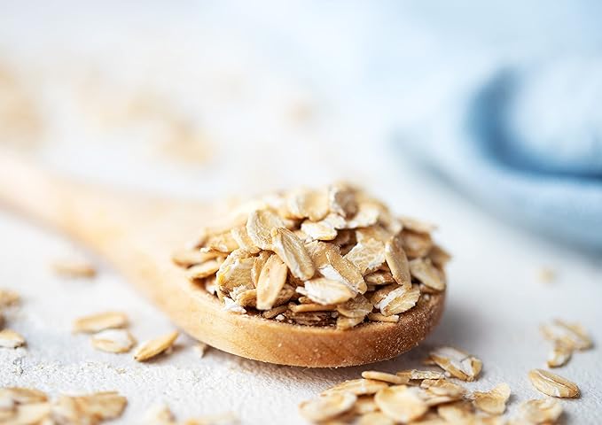 Food to Live Gluten Free Organic Regular Rolled Oats 6 Pounds – Non-GMO Old-Fashioned 100% Whole Grain Vegan Bulk. Rich in Fiber. Great for Oatmeal Cereal Granola Cookies. Made in USA