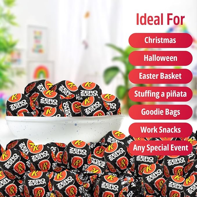 Zero Sugar Miniatures Dark Chocolate 2 Pound Zero Sugar Peanut Butter Cups Delights Indulgent Dark Chocolate Peanut Butter Cups For Enjoyment Perfect For Snacking Parties and Gifts