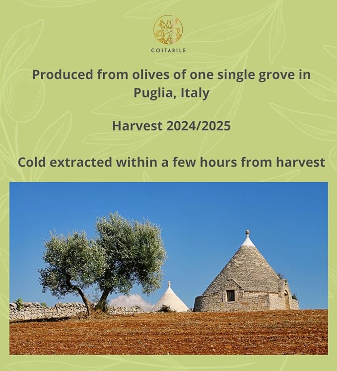 Herbed Olive Oil - Extra Virgin Tuscan Herb Olive Oil from Italy - Perfect for Infused Mediterranean Seasoning and Herb Vinaigrette