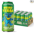 Drink Weird Organic Mystical Mint Yerba Mate – 16oz Cans 160mg Organic Caffeine Pack of 12 – Grateful Dead Collab Clean Energy Drink Alternative