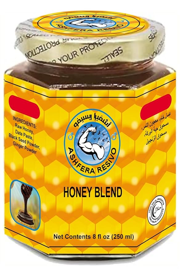 Ashvera Resivo Natural Honey Blend 250 ml / 8 oz