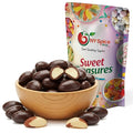 NY Spice Shop Dark Chocolate Brazil Nuts - 1 Pound Gourmet Chocolate Covered Nuts for Baking Desserts Snacks Gifts Parties Romantic Treats and Holiday Celebrations