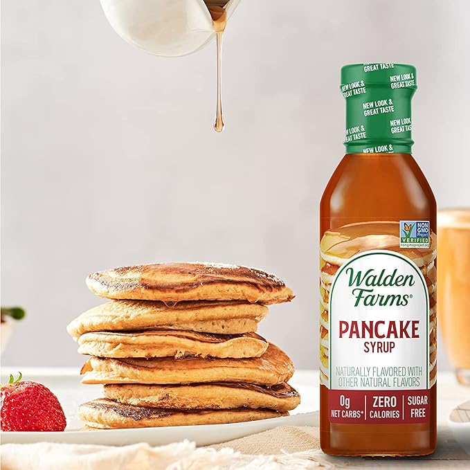 Walden Farms Calorie Free Pancake Syrup 12 OZ (Pack of 18) by Walden Farms