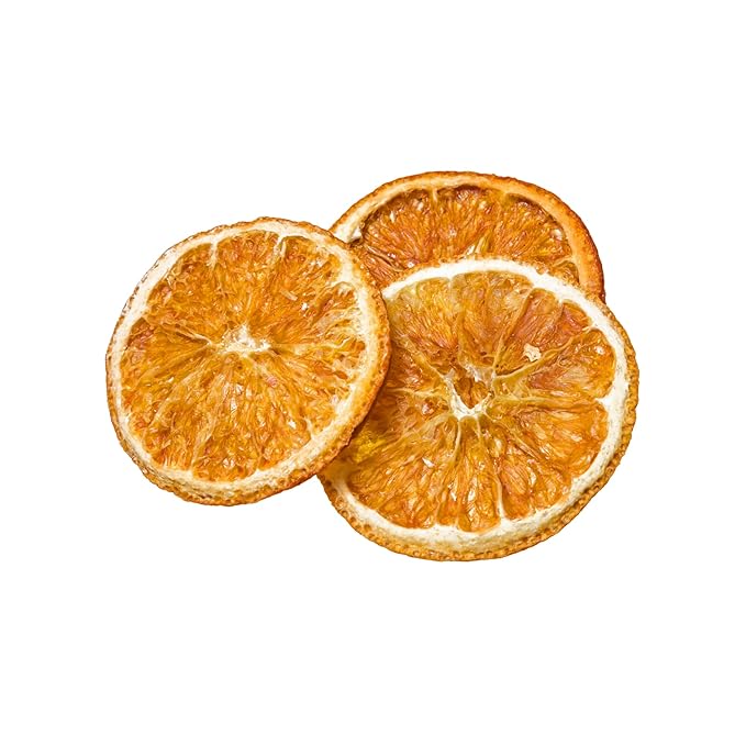 Alibu - Dried Orange Slices 8.81 oz (250g) approx. 5 cm Diameter &amp 160 slices – 100% Natural Healthy Snack No Added Sugar High in Vitamin C for cocktails craft candles. (Orange)