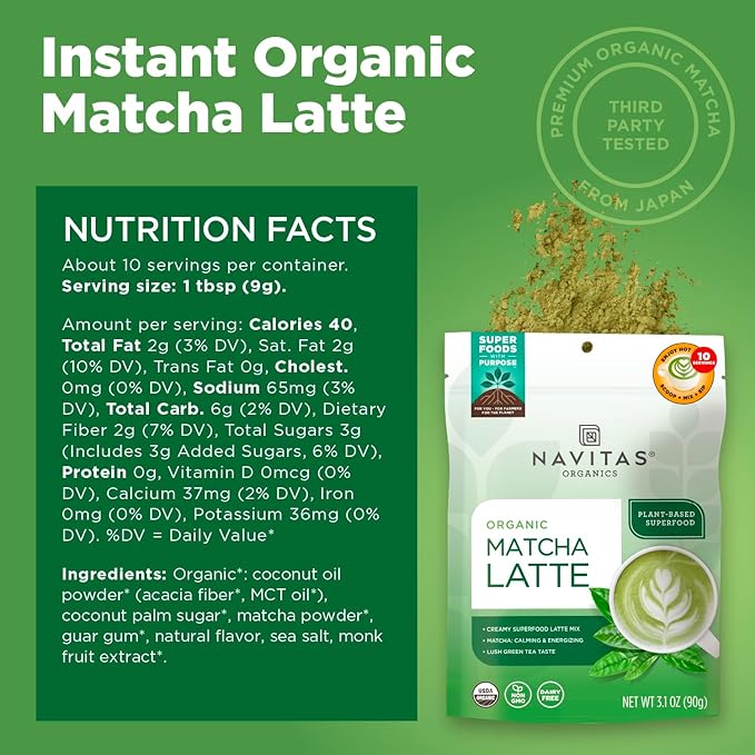 LATTE MATCHA GREEN ORG