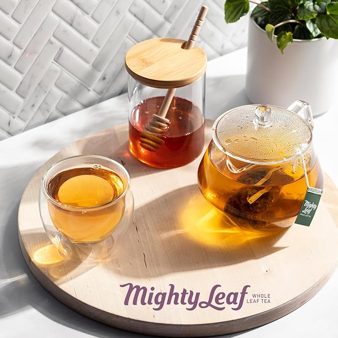 Mighty Leaf Vanilla Bean Tea 100 Tea Pouches