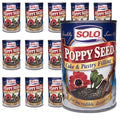 SOLO Cake and Pastry Filling Poppy Seed 12.5 Ounce (Pack of 12)
