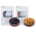 Ripe on Time Luxury Japanese Dried Fruit Gift Set - Rare Nagano Purple Raisins &amp Diced Fuji Apples (The Premium Collection) - Seedless Elegant Sweetness No Sugar Added Vegan Snack for Wine