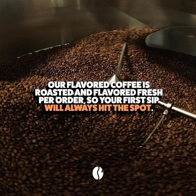 Fresh Roasted Coffee Decaf French Vanilla Flavored Coffee 5 lb (80 oz) Medium Roast Kosher Whole Bean