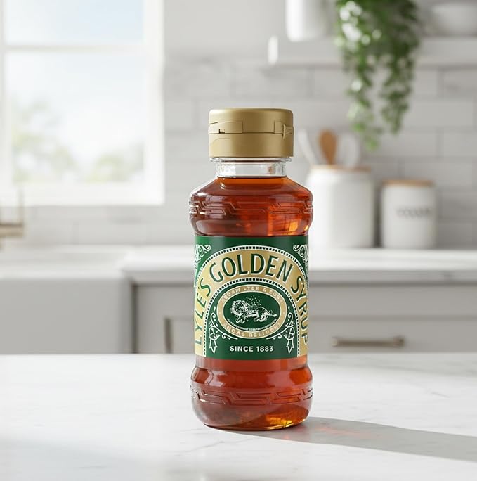 Tate &amp Lyles Squeezy Golden Syrup (6-11oz Bottles)