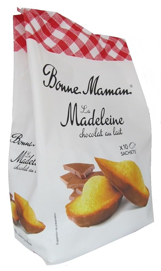 French Chocolate Madeleines Bonne Maman-Madeleines Au Chocolat Bonne Maman - 1058 Oz