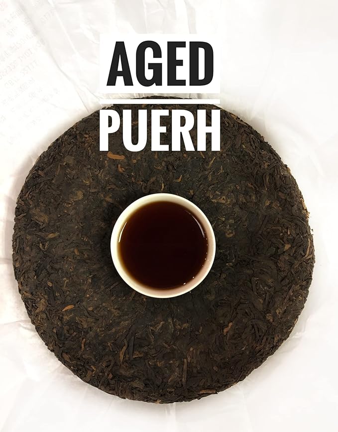 Jinglong Tea Factory - Puerh Tea 179 (150 Cups) Chinese Pu-erh Tea Cake (12.6 Ounce)