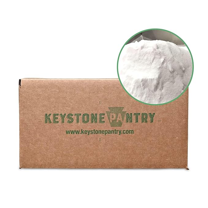 Keystone Pantry - Allulose Sweetener Low Calorie and Low Carb Sugar Substitutes Natural Allulose Sugar Substitute Gluten Soy and Sugar Alcohol-Free 20 Lbs.