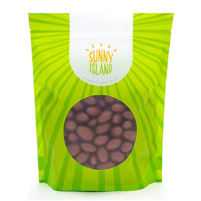 Milk Chocolate Covered Almonds 2-Pound Bag | Classic Chocolate Covered Nuts | Coated Roasted Almonds for Holiday Gifting Party Favors Dessert Boards &amp Office Candy