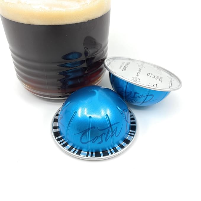 Costa Rica Crafted Single Origins Coffee Pods Coffee &amp Espresso Capsules Pods Brews 150 ml / 5 oz - 10 pods Pack of 1 (10 Costa Rica)