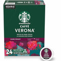 Starbucks K-Cup Coffee Pods Dark Roast Hot or Iced Coffee Caffè Verona 24 Keurig Pods