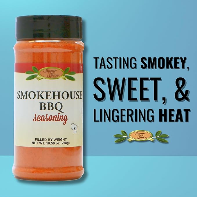 Sugar 'N Spice Grilling and Cooking Combo Set (Ultimate Burger Smokehouse BBQ Garlic Pepper Salt &amp Pepper)