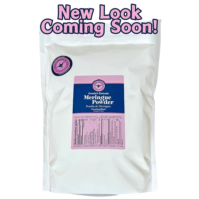 Genie's Dream Premium Meringue Powder 80 oz (5 lb) pouch